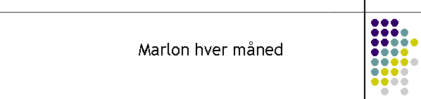 Marlon hver mned